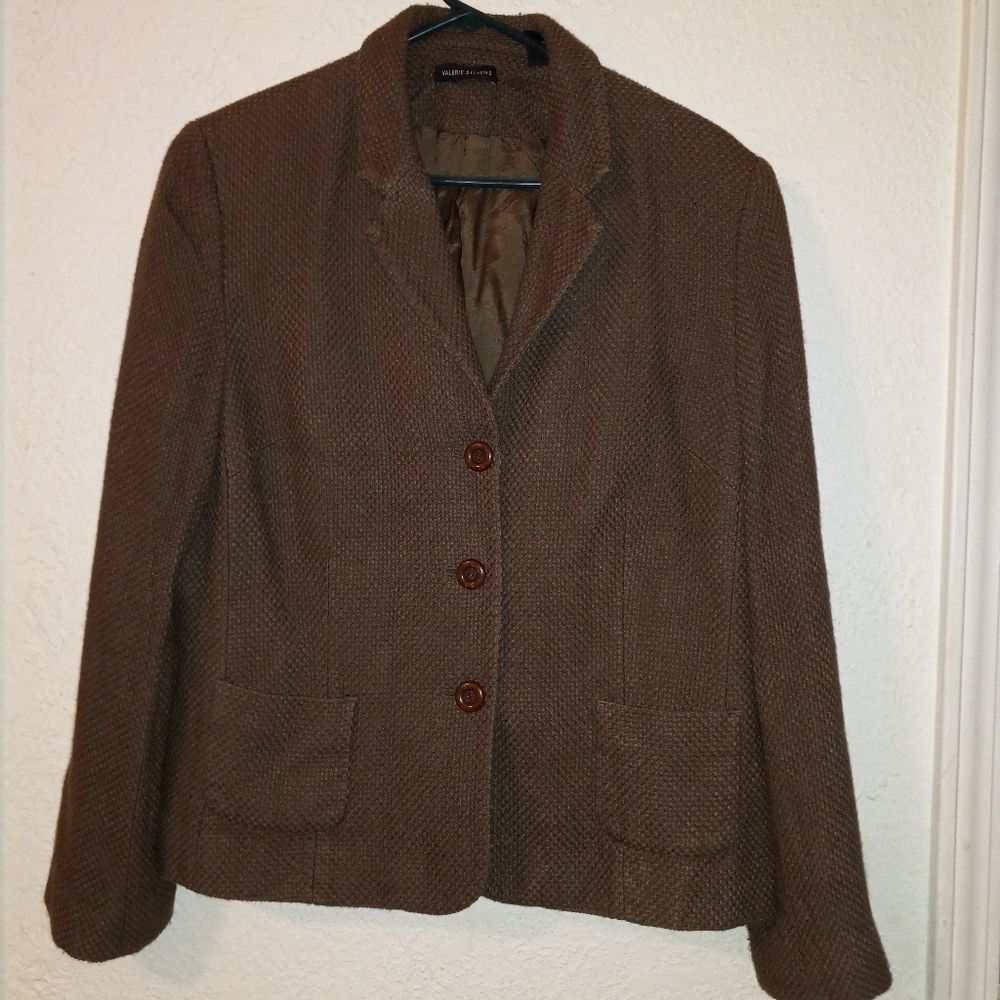 Valerie Stevens Light Weight Jacket/Coat/Blazer